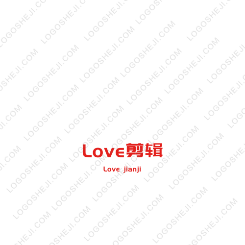 Love剪輯logo設(shè)計(jì)