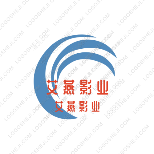 江畔千翼logo設計