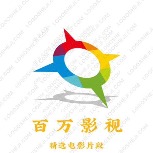 百萬影視logo設計