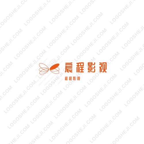 日月影視logo設計