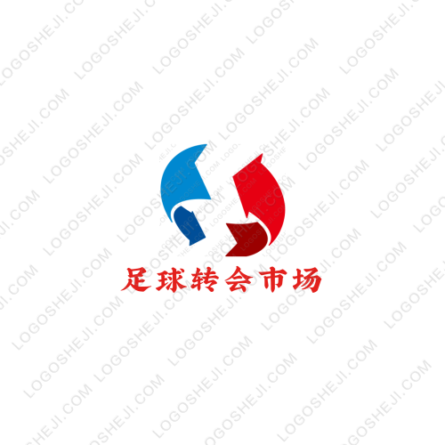 足球轉會市場logo設計