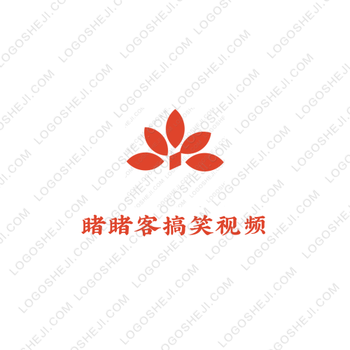 睹睹客搞笑視頻logo設計