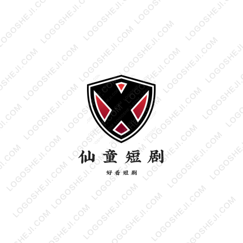 仙童短劇logo設計