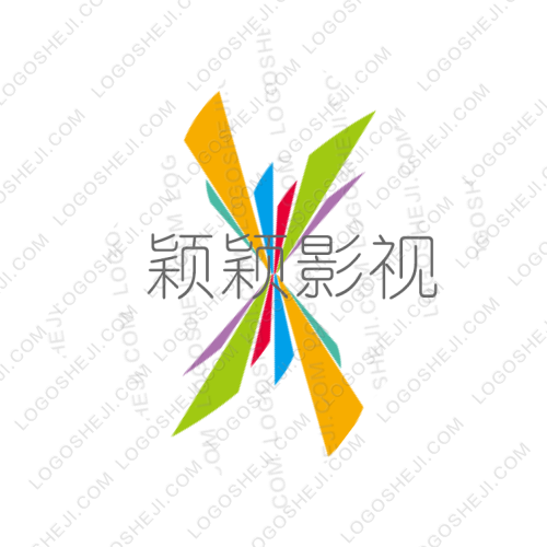 穎穎影視logo設(shè)計