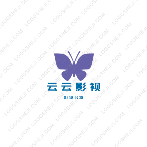 云云影視logo設(shè)計
